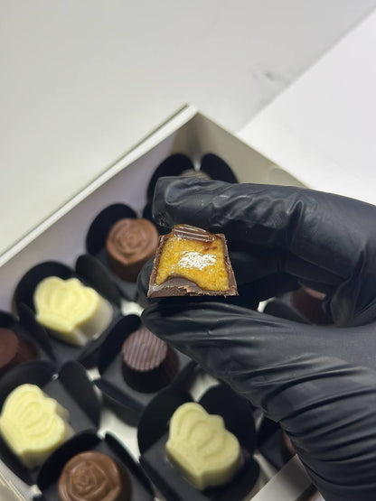 Luxury assorted  chocolates box (16-pc,...oz)